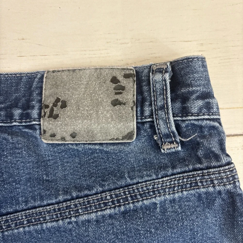 Levis SilverTab Carpenter Jeans Vintage Mens 31x34 Blue Denim Relaxed Zip Fly